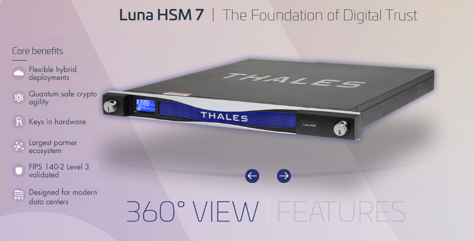 Thales HSM-工業4 0和物聯網安全