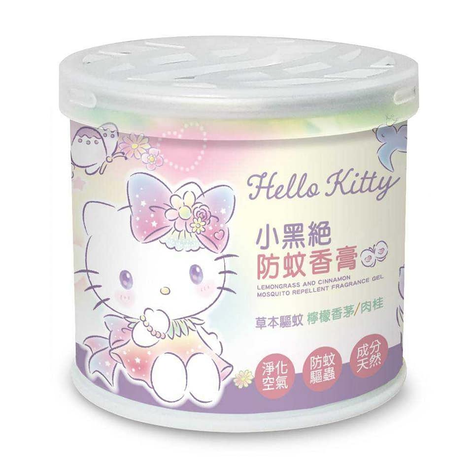 HELLO KITTY 小黑絕防蚊香膏 KT 淨化空氣 防蚊 驅蚊 香膏